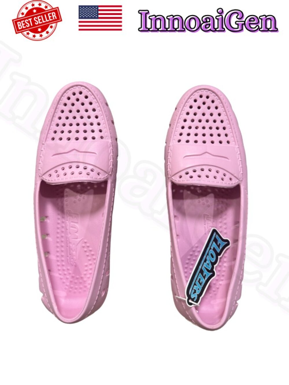 Floafers Posh Driver Sweet Lilac Pink Foam Loafers Shoes Women’s Size 7 New Box
